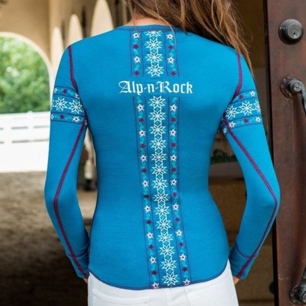 Alp-N-Rock Vintage Cross Crew - Iced Teal,  Sz 3